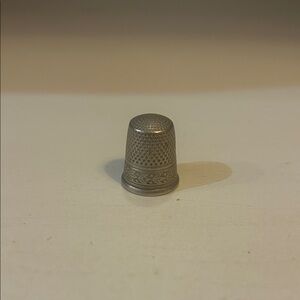 Vintage Silver Thimble